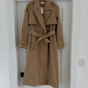 Classic Camel Trench Coat